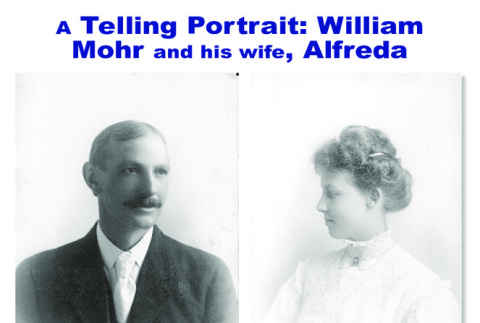 Document with photos and story of William and Alfreda Mohr (ddr-ajah-6-713)