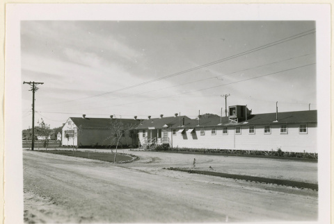 Landscaping at the Caucasian quarters (ddr-densho-37-1042)