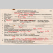 Disembarkation card for Martha Ellen Takahashi (ddr-densho-410-89)