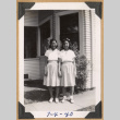 Two girls hand in hand (ddr-densho-542-227)
