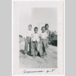 Photo of four children (ddr-densho-483-40)