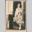 Portrait of woman and three children (ddr-densho-523-67)