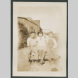 couple in yard (ddr-densho-378-428)