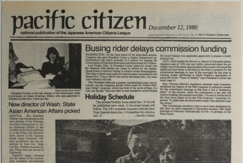 Pacific Citizen, Vol. 91, No. 2118 (December 12, 1980) (ddr-pc-52-44)