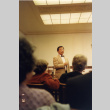 Gordon Hirabayashi speaking (ddr-csujad-29-309)