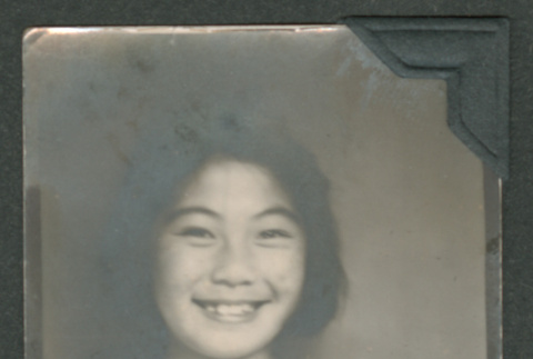 Portrait of young girl (ddr-densho-550-209)