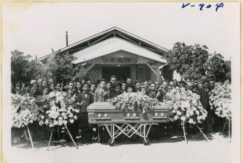 Funeral at Gila River camp (ddr-densho-37-1859)