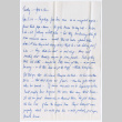 Letter from Sally (Fujii) Domoto to Kimiko Fujii Kitayama (ddr-densho-329-944)