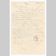 Letter from Tadashi Ishida to Mr. & Mrs. Y Ishida (ddr-densho-535-171)