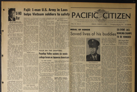 Pacific Citizen, Vol. 72, No. 9 (March 5, 1971) (ddr-pc-43-9)
