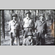 Four soldiers in forest (ddr-densho-1007-1338)