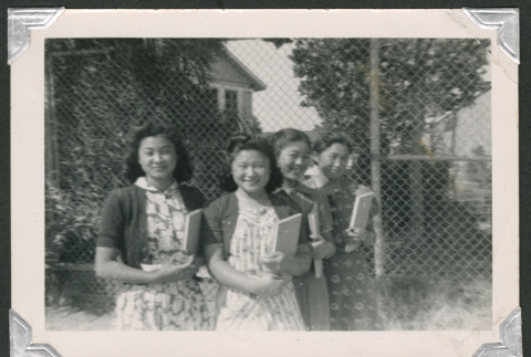 Four girls (ddr-densho-550-136)