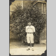 Man in baseball uniform (ddr-densho-326-402)