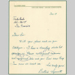 Letter from Beatrice Synnott, The Garden Room, to Takahashis, and response from Takahashis (ddr-densho-424-106)