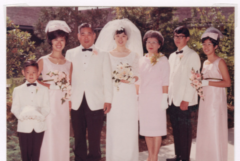 Isoshima family wedding picture (ddr-densho-477-375)