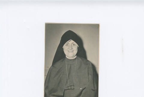 (Photograph) - Image of nun (Front) (ddr-densho-330-296-master-315ed52418)