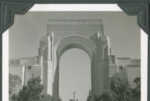 View of an arch at the Golden Gate International Exposition (ddr-densho-300-159)