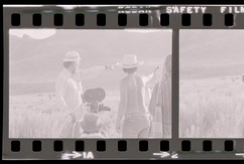 Negative film strip for Farewell to Manzanar scene stills (ddr-densho-317-79)