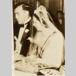 Wedding photograph of Primo Carnera and Vina Cavazzi (ddr-njpa-1-92)