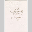 Card from Kimi, Misa, David and Seiji to Kris Marubayashi (ddr-densho-329-1072)