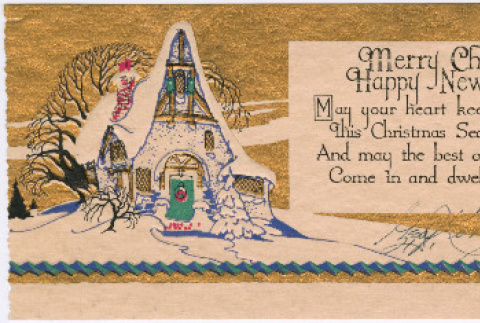 Christmas card from George Kounaga (ddr-densho-329-904)