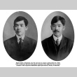 Double portrait of Hajime Date and unknown man (ddr-ajah-6-357)