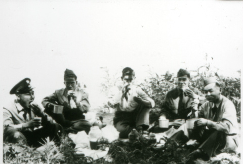 Outdoor meal (ddr-densho-1007-725)
