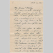 Letter from Alvin Uchiyama to Kathleen Koga Uchiyama (ddr-densho-406-93)