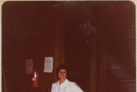 Woman in white shirt (ddr-densho-426-1256)