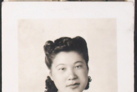 Portrait of Mitsuko (ddr-densho-493-168)