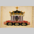 Color drawing of a shrine [?] (ddr-njpa-8-7)
