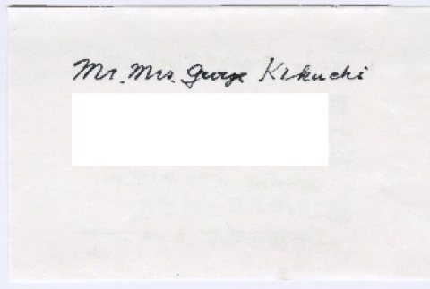 Address and note (ddr-densho-501-86)