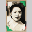 Portrait of a woman in a kimono (ddr-densho-404-341)