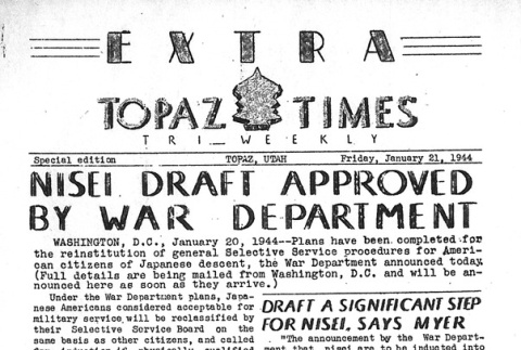 Topaz Times Special Edition (January 21, 1944) (ddr-densho-142-263)