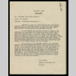 Memo from Joe Carroll, Chief of Employment and Housing, Heart Mountain, to Chairman, block administrators, January 8, 1943 (ddr-csujad-55-397)