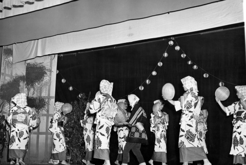 Group of women performing on stage (ddr-ajah-3-327)