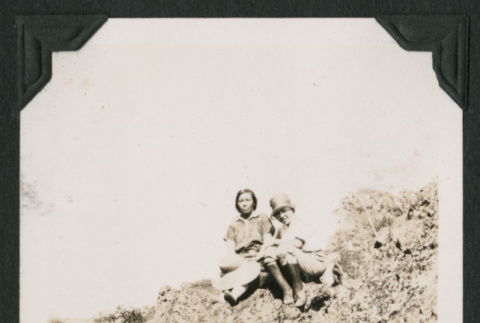 On a hike (ddr-densho-378-326)