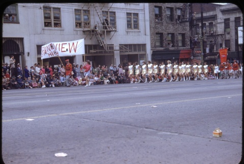 Portland Rose Festival Parade- Grandview High School Drill and Marching Band (ddr-one-1-152)
