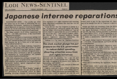 Japanese internee reparations in doubt (ddr-csujad-55-2524)