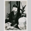 Woman wearing mask (ddr-densho-359-1263)