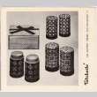 Flyer for salt and pepper shakers and matchbooks (ddr-densho-424-217)
