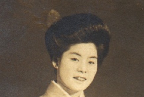 Kinko Maeda, a shamisen player (ddr-njpa-4-984)