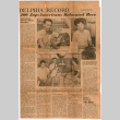 Clipping from the Philadelphia Record titled:  200 Jap-Americans Relocated Here (ddr-densho-329-1050)
