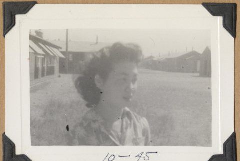 Young woman at concentration camp (ddr-densho-542-243)