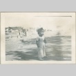 A toddler walking outside (ddr-densho-300-62)