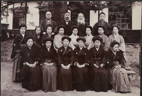 Japanese teachers on Awaji Island (ddr-densho-259-124)