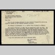 Letter from F. de Amat, Consul of Spain, to Mr. Shizuo Sasaki, Secretary, Spanish Consul Joint Committee, Topaz, Utah, February 18, 1944 (ddr-csujad-55-886)