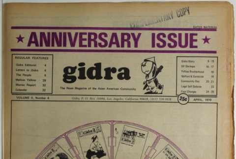 Gidra, Vol. II, No. 4 (April 1970) (ddr-densho-297-13)