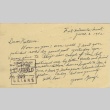 Postcard from Issei man to wife (June 2, 1942) (ddr-densho-140-99)