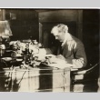 Ramsay MacDonald working at his desk (ddr-njpa-1-913)